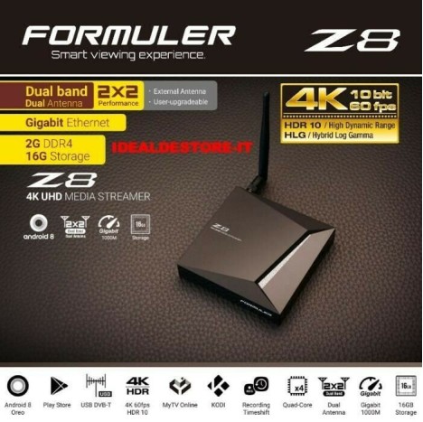 Formuler Z8 (Boîte ouverte)